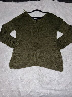 Francesca's Collections V-Neck Knit Sweater